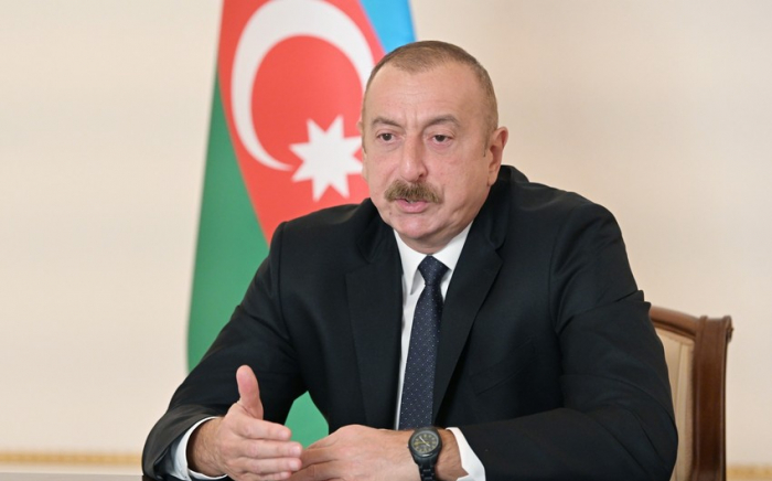     Ilham Aliyev:   Jetzt gibt es im Land Karabach keine Spur oder Staub von Separatisten  