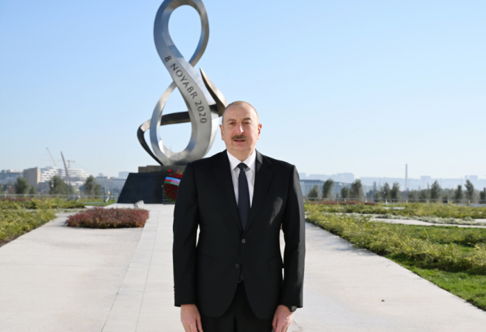   Ilham Aliyev : Il ne reste aucune trace ni signe de séparatistes sur les terres du Karabagh  