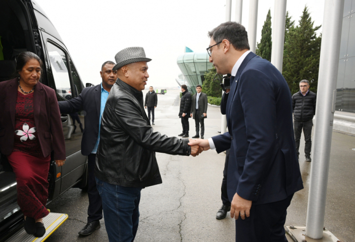 Prime Minister of Tuvalu arrives in Azerbaijan for COP29