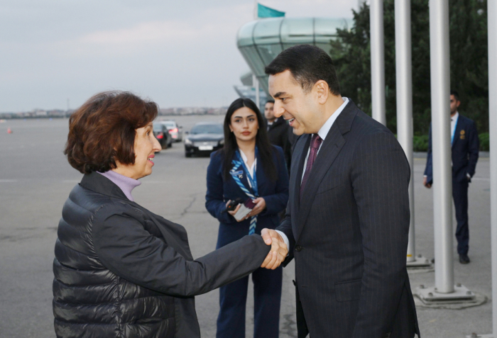 President of North Macedonia arrives in Azerbaijan