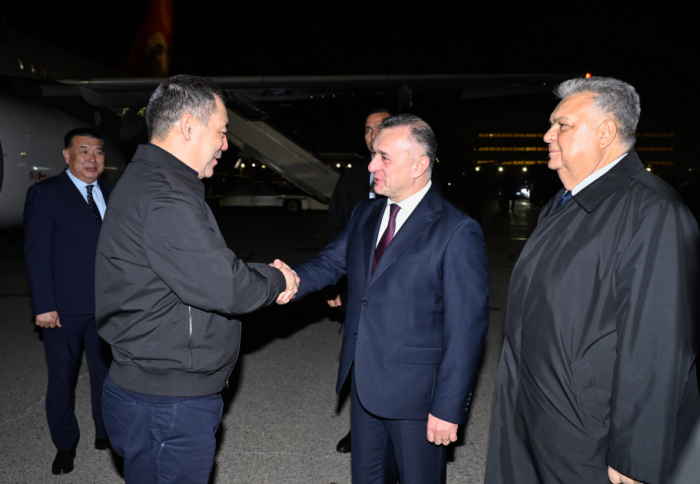 President of Kyrgyzstan arrives in Azerbaijan to attend COP29