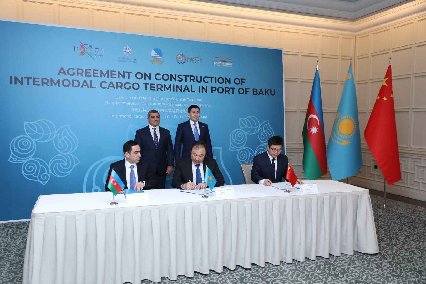  Azerbaijan, Kazakhstan, China establish joint venture 