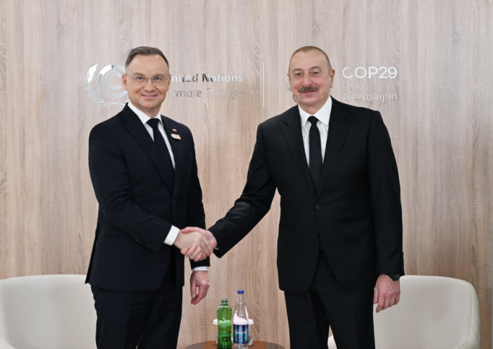 Presidents of Azerbaijan and Poland discuss COP29, bilateral ties, and regional cooperation