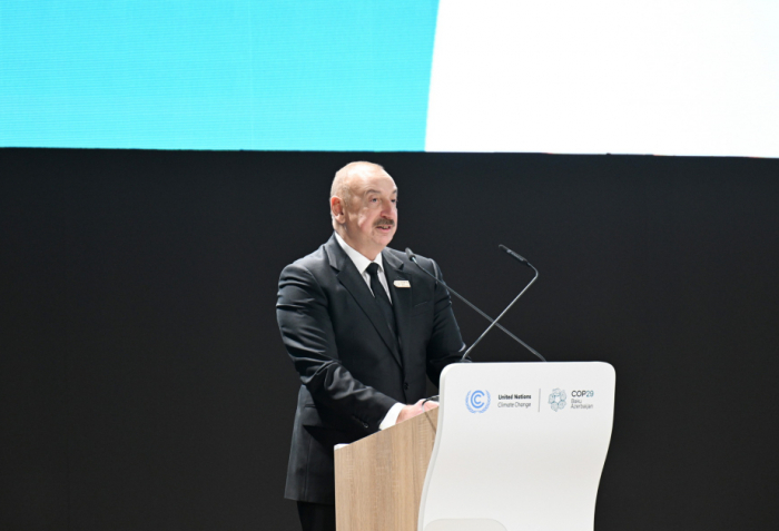   Ilham Aliyev appelle les anciennes puissances coloniales à aider les petits États insulaires en développement  