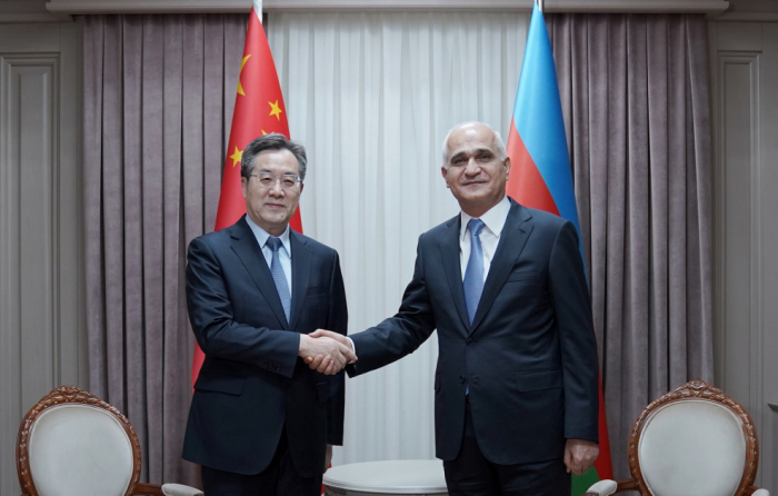 Azerbaijan’s Deputy Prime Minister meets with Vice Premier of China