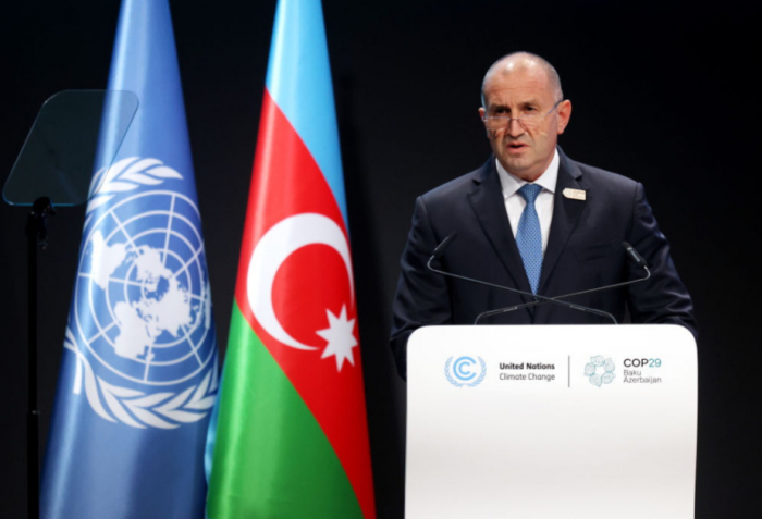   Rumen Radev  : "La sostenibilidad y los enfoques equilibrados son muy importantes para alcanzar los objetivos climáticos" 