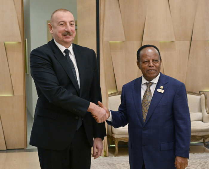 President of Azerbaijan Ilham Aliyev met with President of Ethiopia