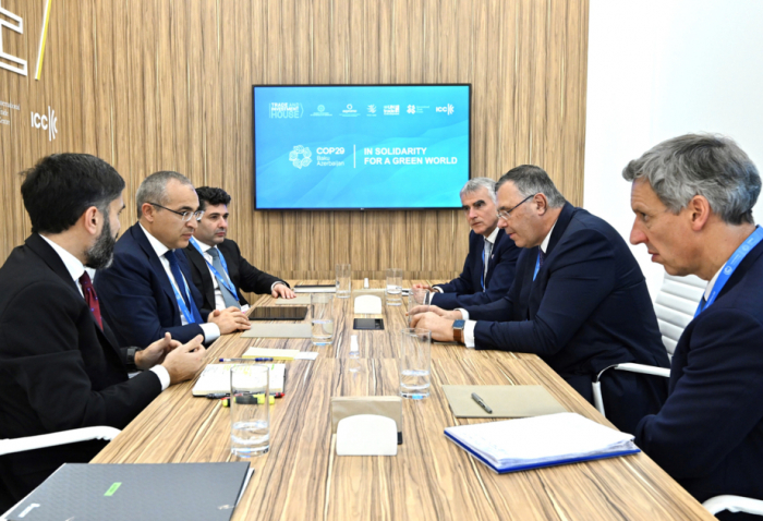 Azerbaijan’s Minister of Economy, Chairman of TotalEnergies mull cooperation on green energy