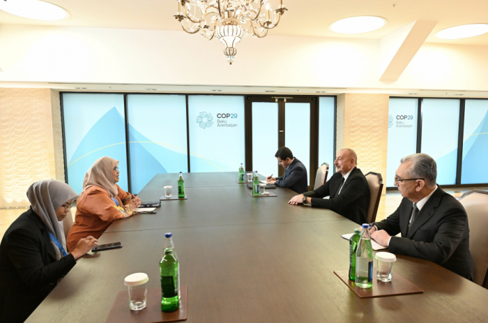   President Ilham Aliyev meets mayor of Kuala Lumpur  