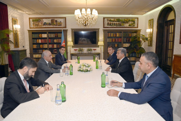 Prime Minister Ali Asadov met with President of FC Barcelona