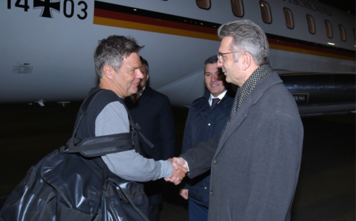 German vice chancellor arrives in Azerbaijan for COP29