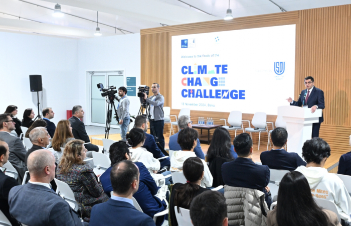 Opening ceremony of Climate Change Challenge competition held in Baku 