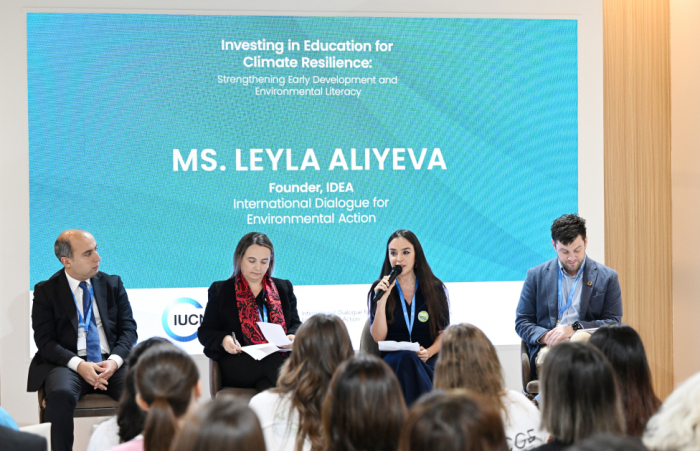 COP29: Leyla Aliyeva participe aux discussions sur l