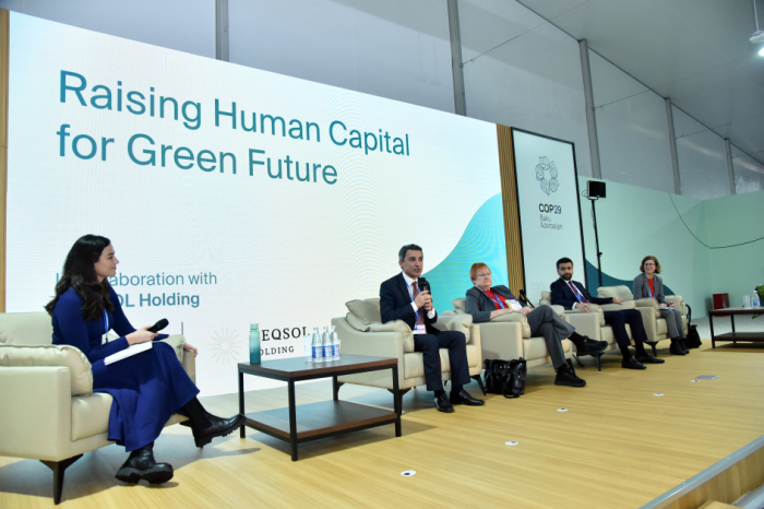 COP 29 features raising human capital for green future