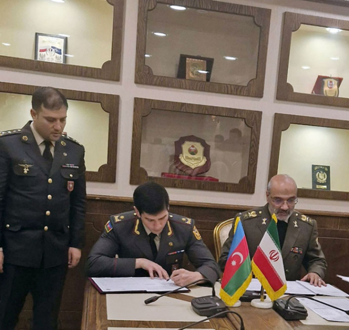   Azerbaijan and Iran discuss military cooperation  