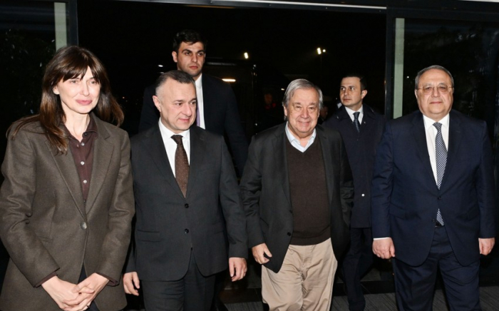   UN chief Guterres arrives in Azerbaijan  