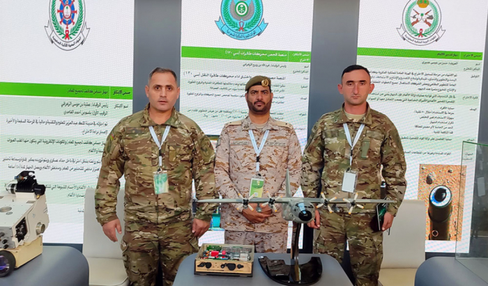 Azerbaijan Army’s servicemen attend forum in Saudi Arabia