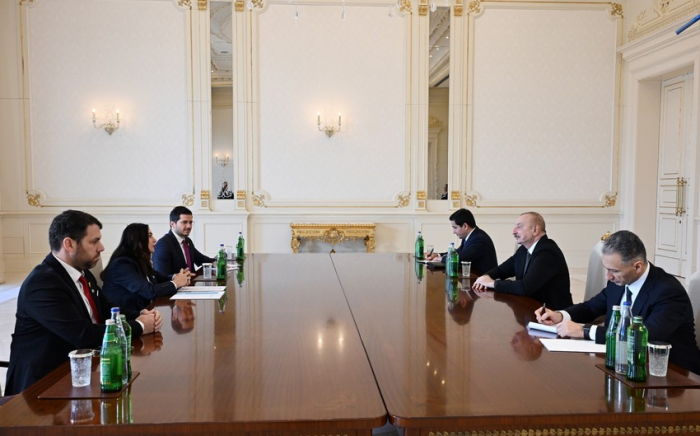 President Ilham Aliyev receives Israel