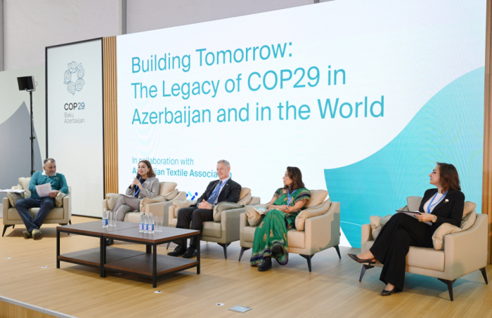  Panel on “Building Tomorrow: The Legacy of COP29 in Azerbaijan and in the World” held as part of COP29 