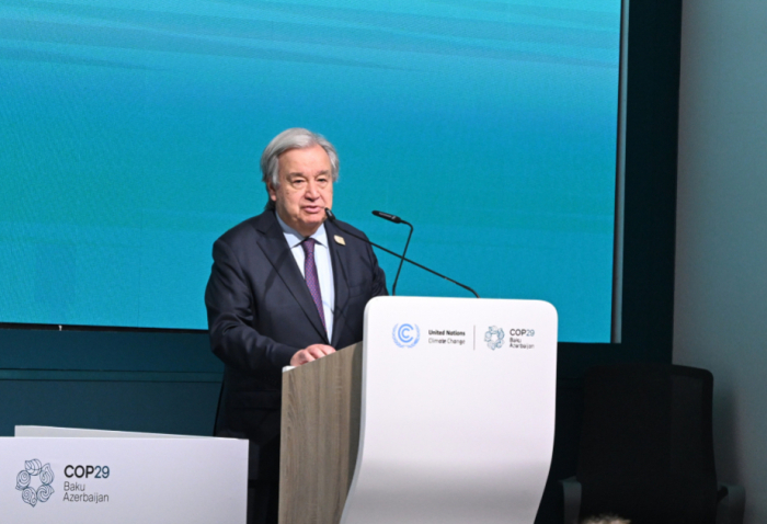   Guterres : Un accord à la COP29 était absolument essentiel pour maintenir la limite de 1,5 degré C  