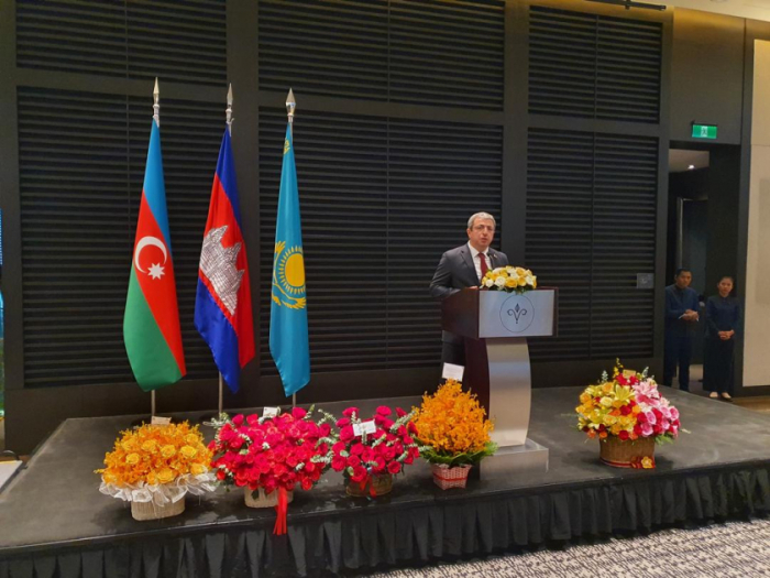 Embassies of Azerbaijan and Kazakhstan host official reception in Cambodia