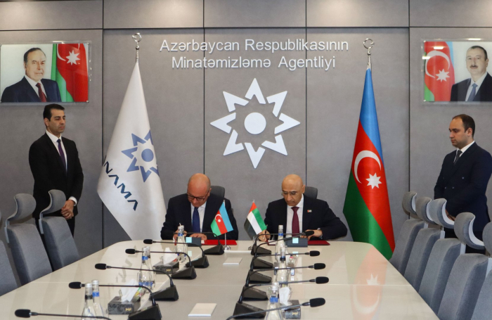   Azerbaijan, UAE ink memorandum on mine clearance cooperation  