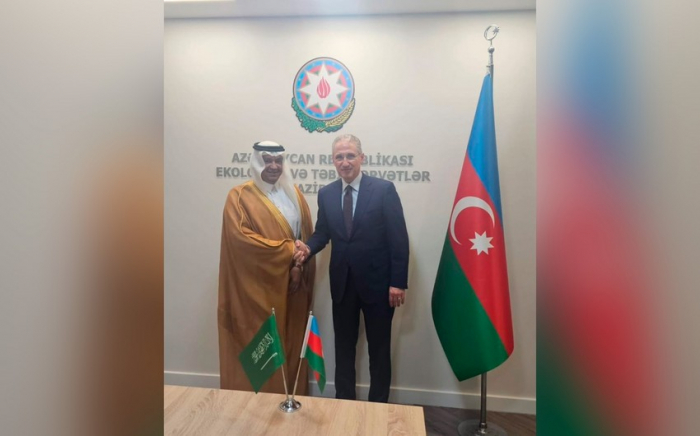   Muhtar Babayev trifft sich mit dem Botschafter Saudi-Arabiens in Aserbaidschan  