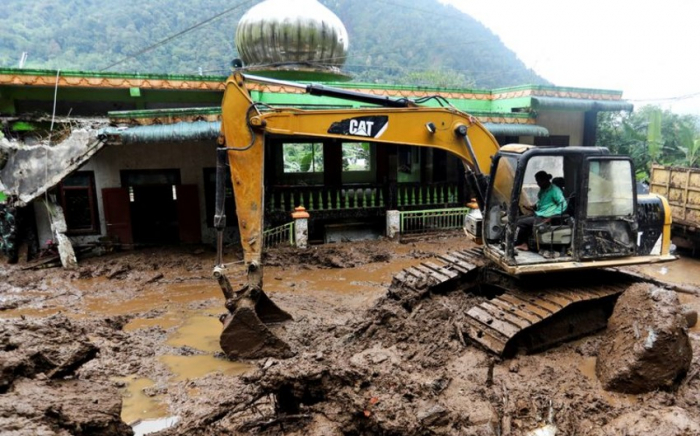 Landslides in Indonesia