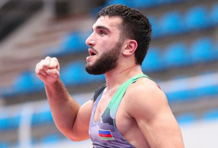   Azerbaijani wrestler claims gold in Kazakhstan  