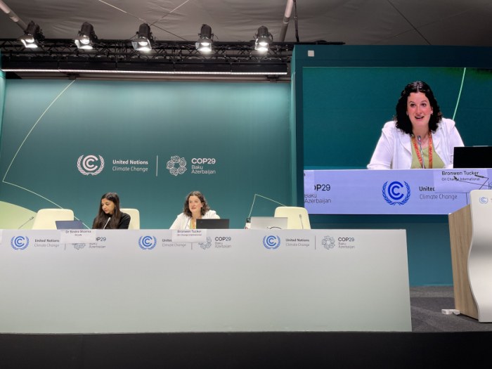 COP29 features discussions on environmental impact of oil production