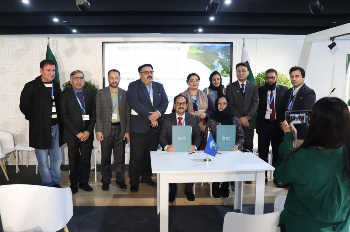 COP29: MoU signed to enhance climate resilience through research innovation at Pakistan pavilion