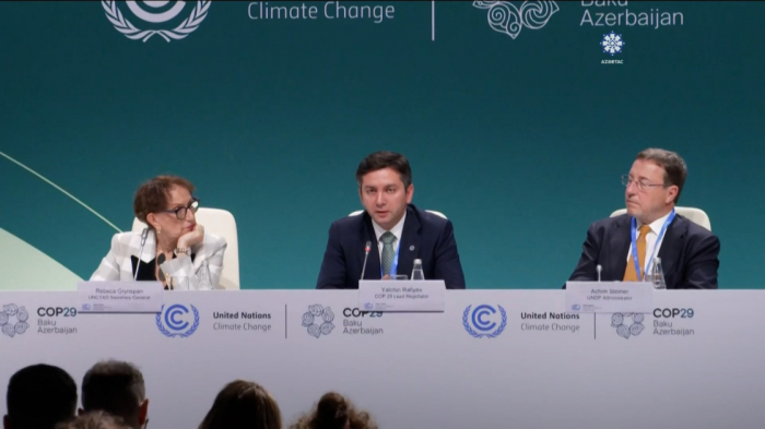 La conferencia de prensa diaria de la COP29 ofrece información actualizada sobre los progresos realizados