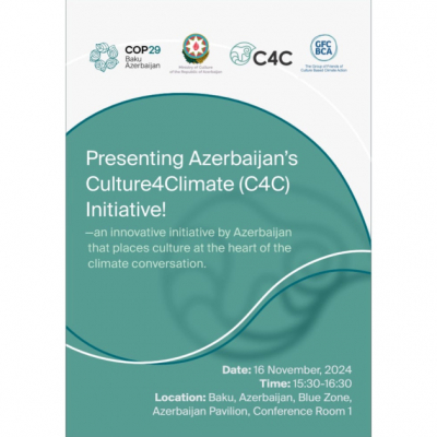 La COP29 acogerá la 2ª reunión de Ministros de Cultura de alto nivel