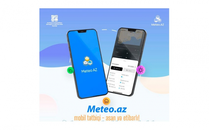 Meteo.az mobil tətbiqi test rejimində istifadəyə verilib