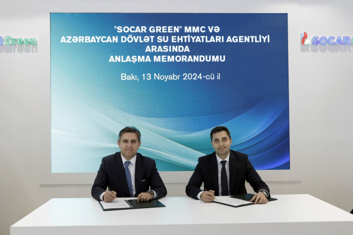 ADSEA və SOCAR Green arasında Anlaşma memorandumu imzalanıb