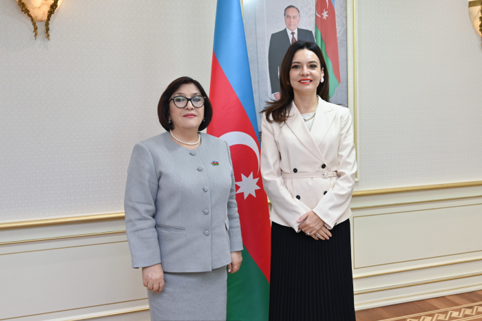   Speaker of Azerbaijan’s Parliament meets with her Albanian counterpart  