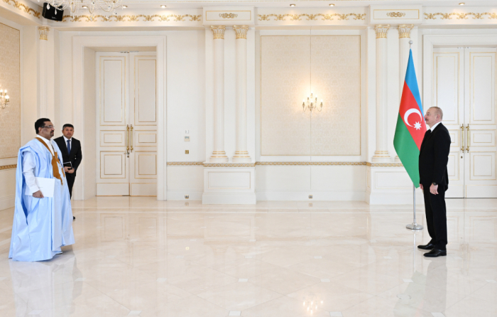 President Ilham Aliyev receives credentials of incoming ambassadors of several countries