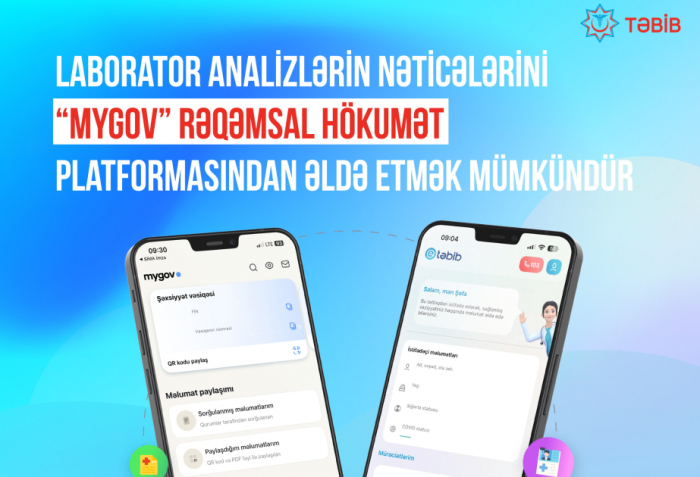 Laborator analizlərinin nəticələrini “mygov”da