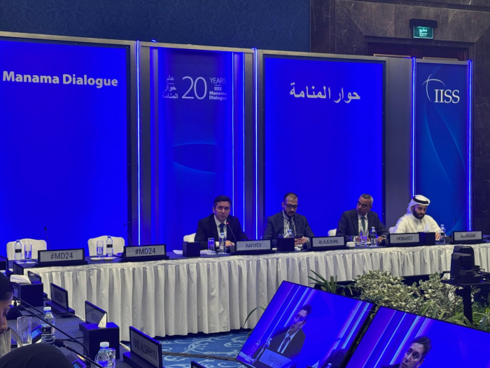 Azerbaijani official participates as speaker in discussions at forum in Manama 