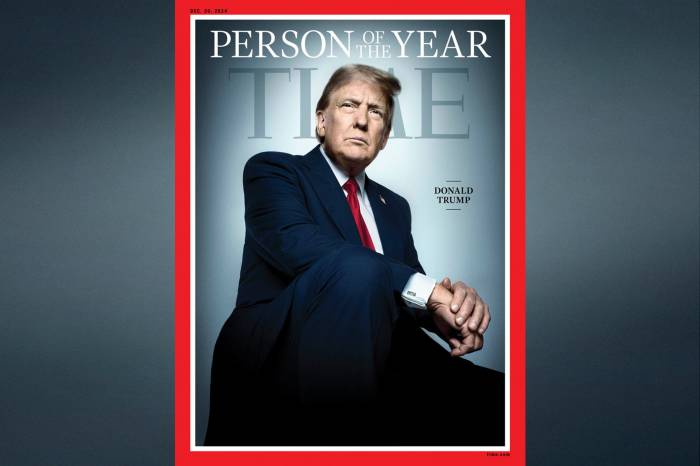   Donald Trump named Time’s ‘Person of the Year’  