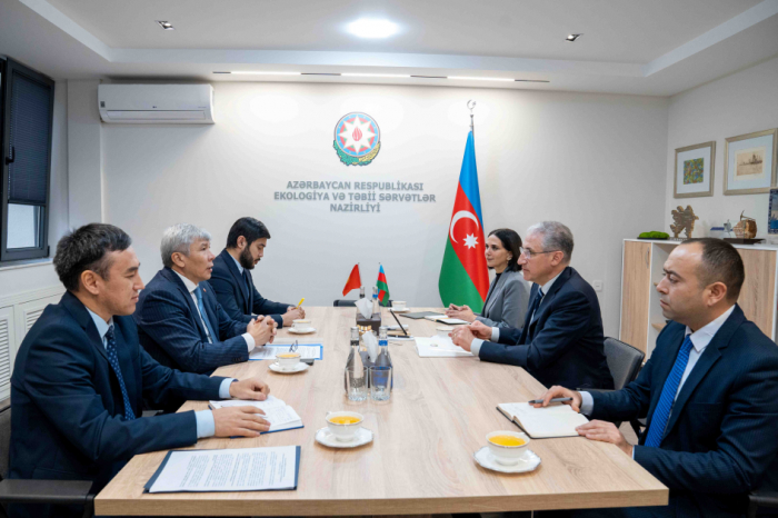 Mukhtar Babayev discusses COP29 outcomes with Kyrgyz ambassador to Azerbaijan