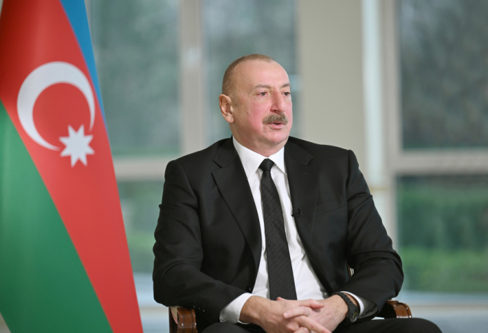   Le président Aliyev met en avant la question des Azerbaïdjanais occidentaux  