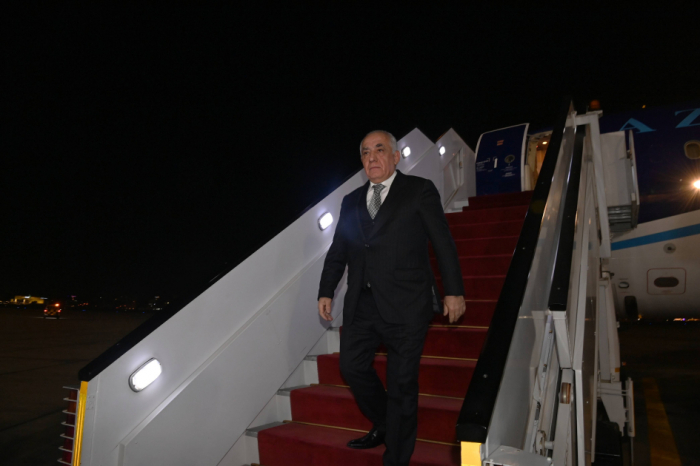   Prime Minister Ali Asadov arrives in Egypt for working visit  