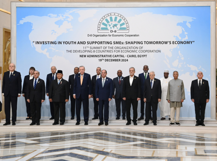 Azerbaijan’s PM attends 11th summit of D-8 Organization for Economic Cooperation in Cairo