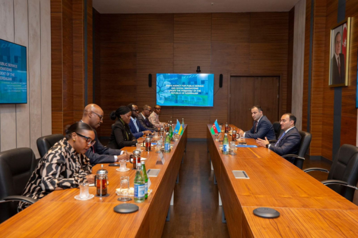 Rwandan delegation visits “ASAN Xidmet” Center in Baku