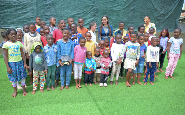 Leyla Aliyeva visits secondary school and health center in Nairobi