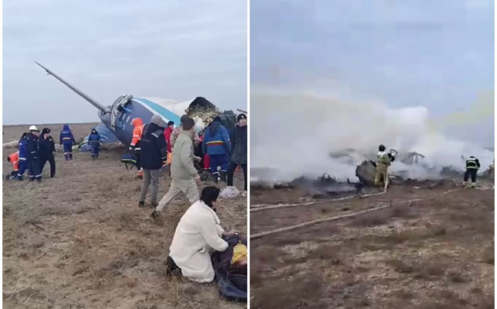   12 Menschen überleben den Absturz des AZAL-Flugzeugs in Kasachstan  