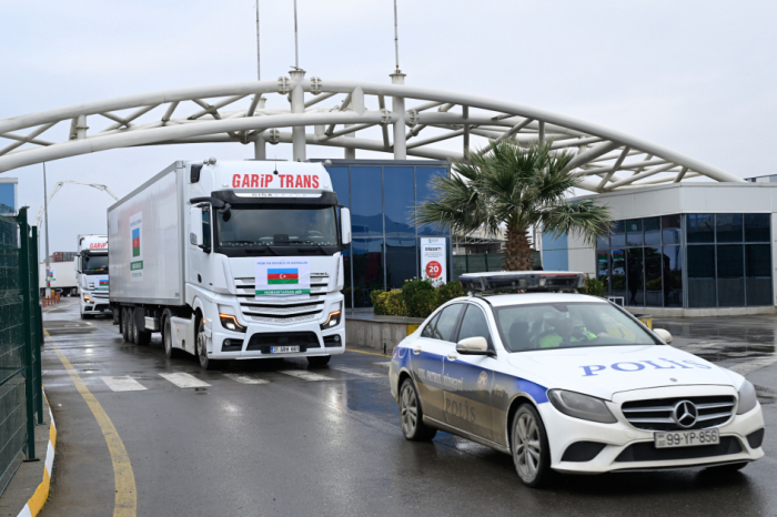  Azerbaijan dispatches humanitarian aid to Syria 