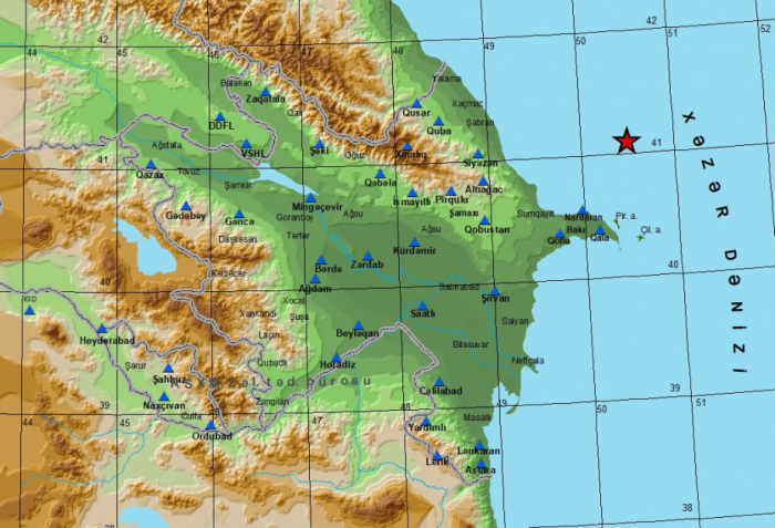 Magnitude 3 quake hits Caspian Sea