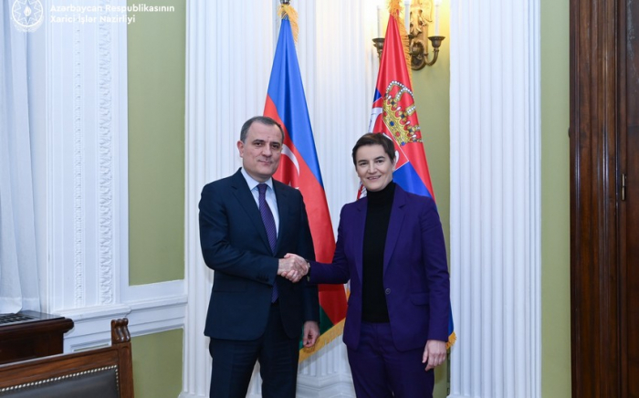   Jeyhun Bayramov meets with Speaker of Serbian Parliament  